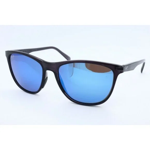 new Maui Jim Sugar Cane MJ783-11 Transparent Grey Sunglasses Blue Polarized 57mm PICT0728.JPG main image 4